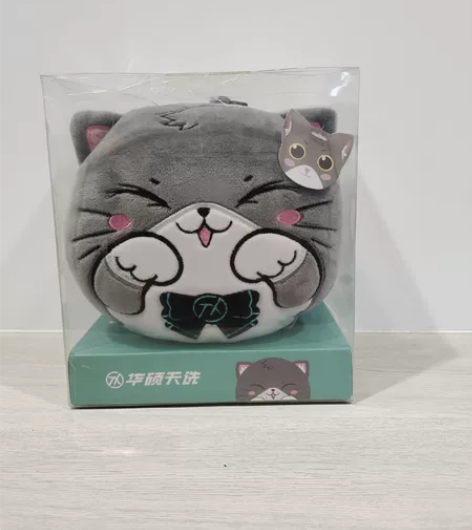 华硕天选猫咪老师颈枕15*15cm 颈枕加...