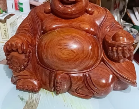 木雕弥勒佛,低价结缘 ,寻找有缘人 感兴趣...