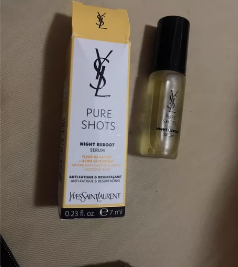 ysl圣罗兰悦享青春夜间焕肤精华液夜皇后精...