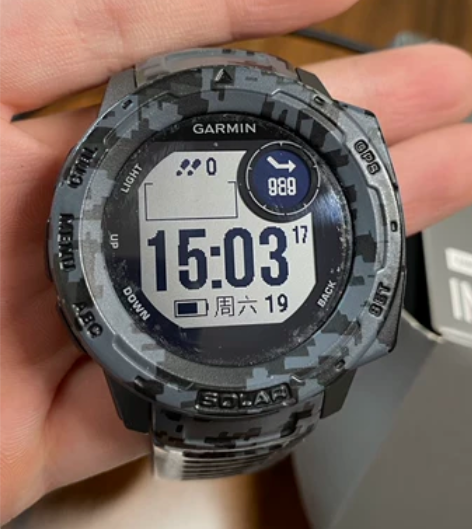Garmin/佳明太阳能战术迷彩户外导航运...