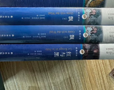 《悲惨世界》，经典译林，全新未拆，图上三套...