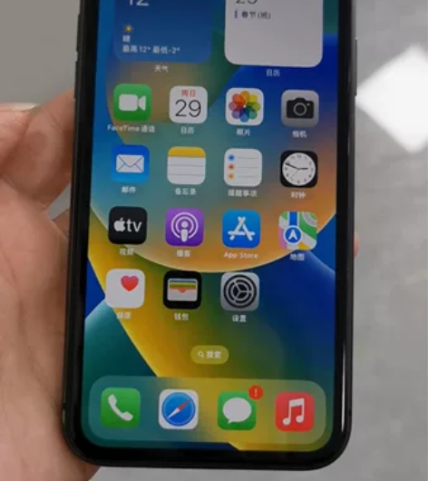 苹果11国行黑色256G手机，成色小花，镜...