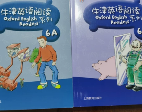 全新 牛津英语阅读6A 6B 两本都是新的...