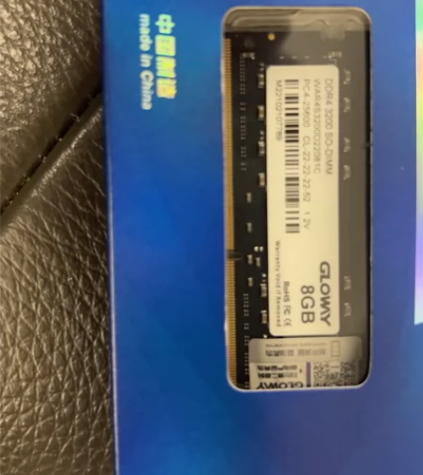 8G笔记本内存 光威ddr4 3200