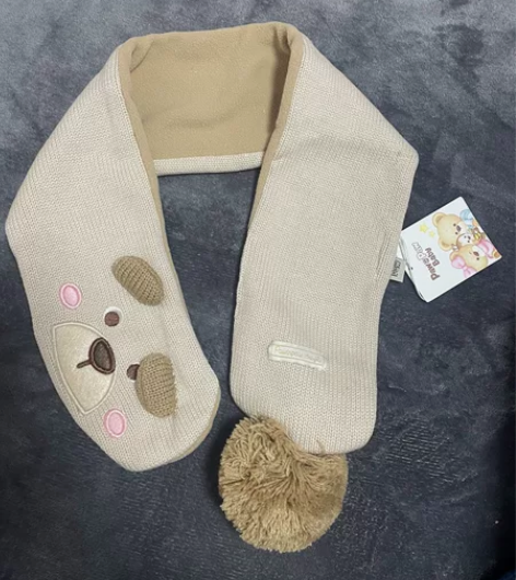 pawinpaw围巾全新双层 全新带吊牌 ...