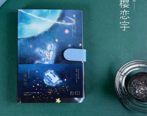樱你而来系列磁扣本创意手账本笔记记事本简约...