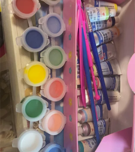 颜料!各种颜料送两个调色盘!!!具体可以看...