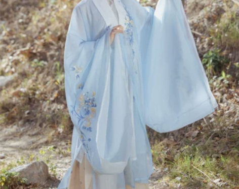 玉术汉服 汉服晴雪旧事原创女明制立领长衫重...