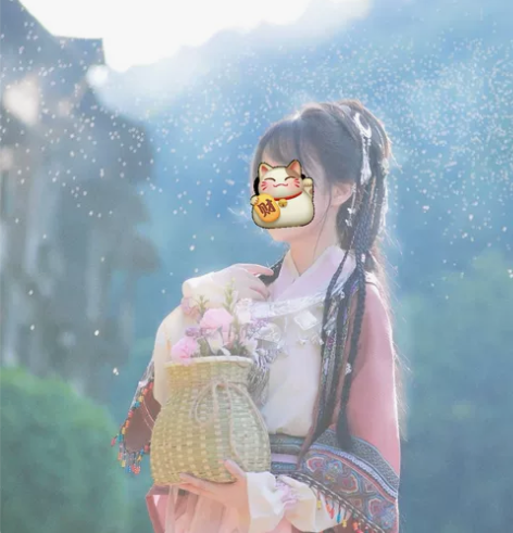 裳云兮原创【燕奴娇】汉服女宋制半袖褶裙苗疆...