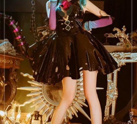 火花动漫初音未来cos服初音小恶魔miku...
