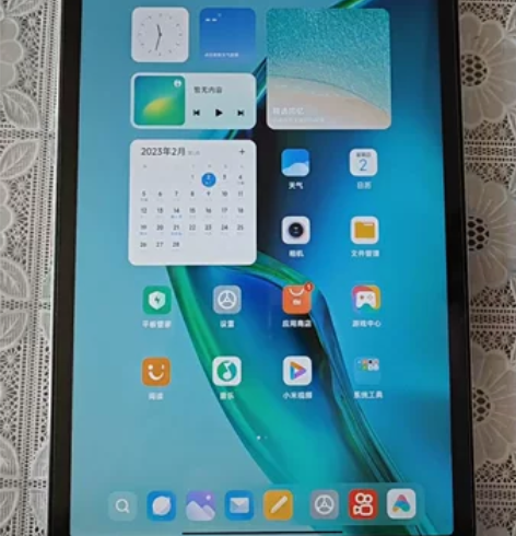 小米平板5pro 6+128 新旧看图,有...