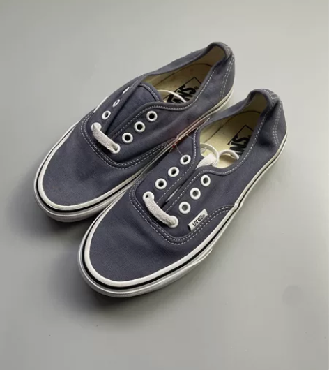 Vans雾霾蓝低帮Aut,尺码35内长22...