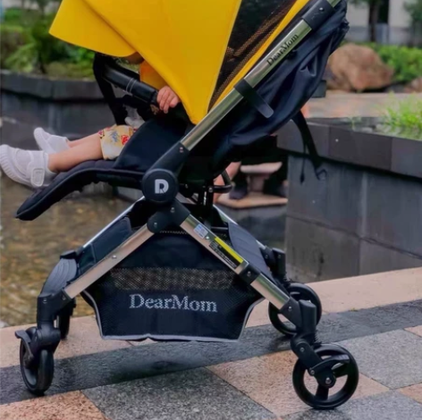 DearMom  A2婴儿车 新生儿双向轻...