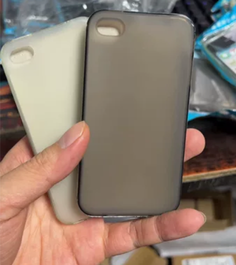 苹果iPhone4s手机保护壳透明磨砂黑色...
