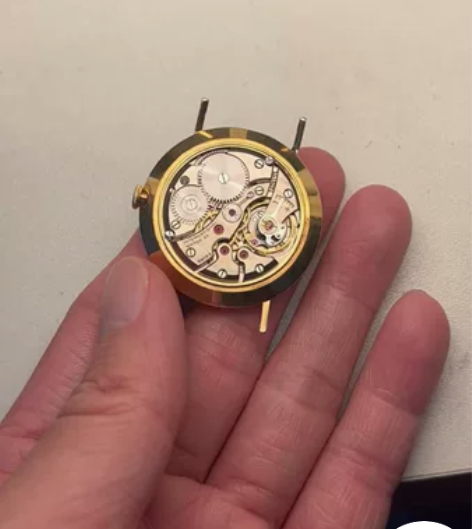 IWC万国实金18k古董手动机械手表，万国...
