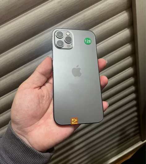 苹果12pro 128g美版无锁 石墨色，...