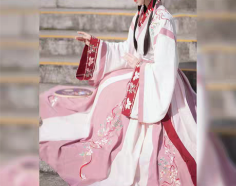 转卖夕瑶赋正品原创春樱赠的汉服女夏魏晋套装...
