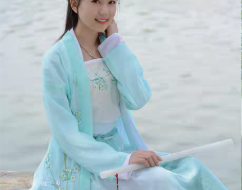转卖[如梦霓裳]汉服 褙子月照梨花颜色分类...