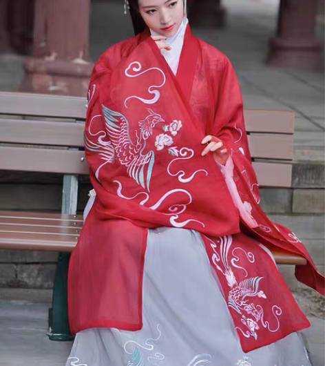 如梦霓裳如梦霓裳汉服女装襦裙袄裙披风[凤鸾...