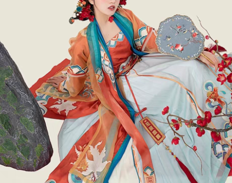 包邮出都城南庄金玉满堂全套汉服m 标价为两...