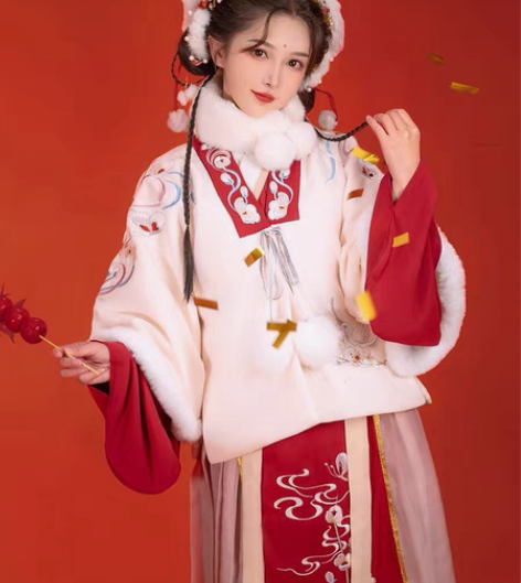 [红圆]拜年服明制三件套 [黄圆]  自己...