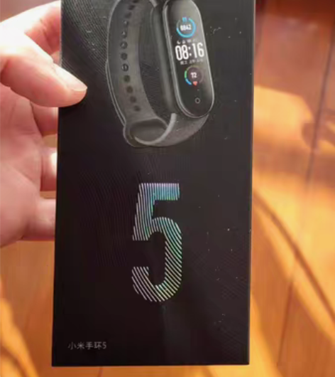 [未拆封]小米手环5运动手环心率监测多功能...