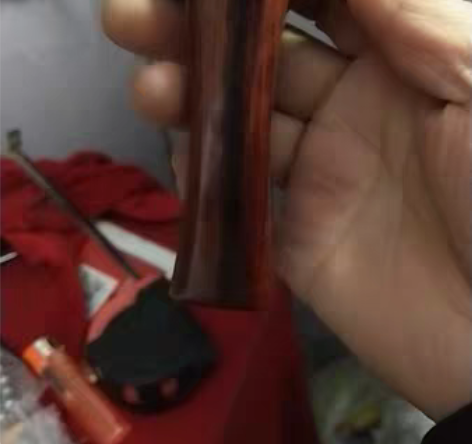 鸡王夹片不锈钢木柄鸡王夹片扁皮弹弓实木快夹...