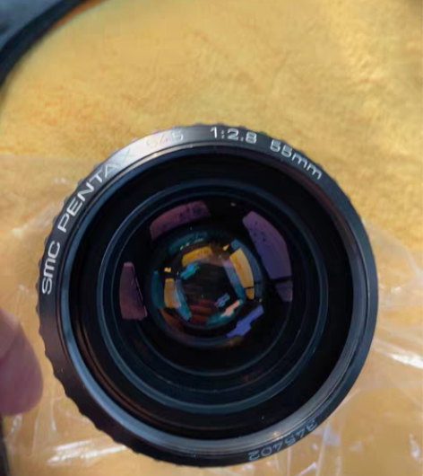 宾得645-A55/2.8 总体新净，镜片...