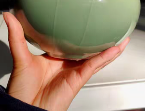 包邮龙泉青瓷  豆青风水缸 纯手工制作  ...
