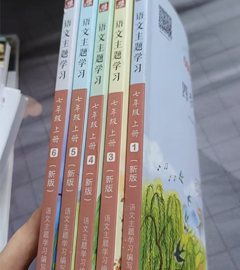六三制，初一 七年级用书 主题丛书共六本买...