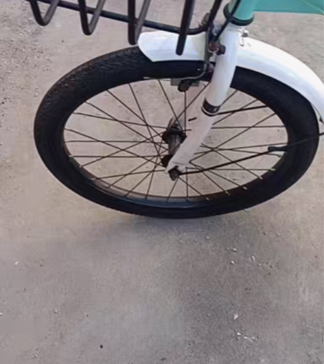 凤凰折叠自行车!尺寸20的!车子没咋骑新的...