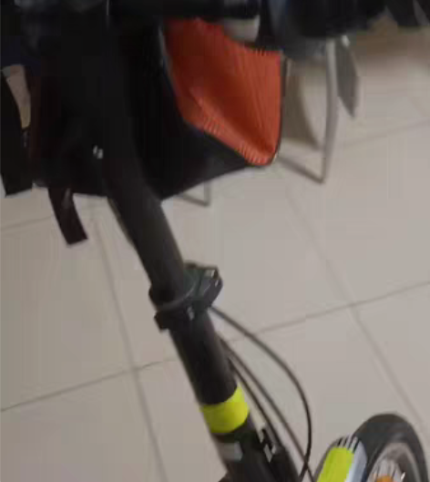 永久折叠20寸铝合金自行车，买了骑了几次，...