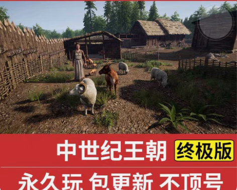 包邮中世纪王朝离线版Steam正版PC中文...