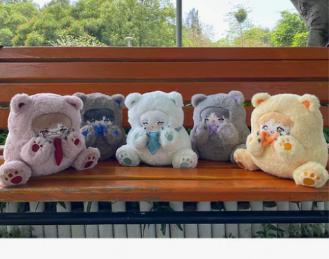转卖漫猫 光与夜之恋周边勾勾熊系列查理苏玩...