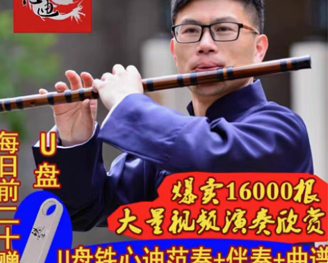 铁心迪乐器笛子竹笛专业成人高档演奏考级横笛...