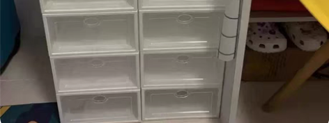 包邮[特价处理]加厚塑料收纳盒防尘防潮鞋架...