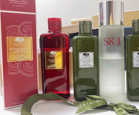 包邮悦木之源菌菇水灵芝水礼盒、SK-II经...