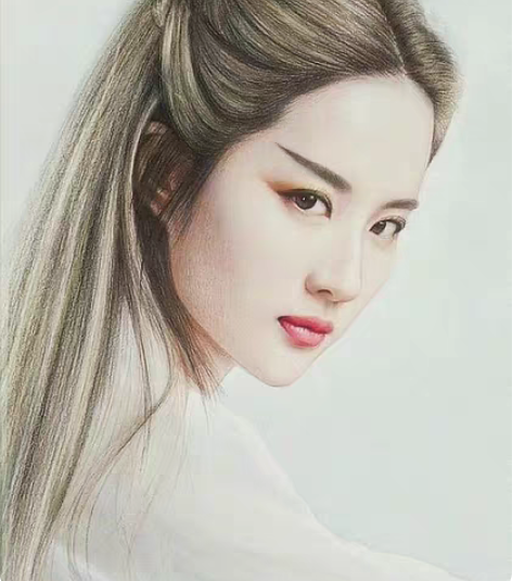 包邮素描画像彩铅人物头像定制水彩肖像画代画...
