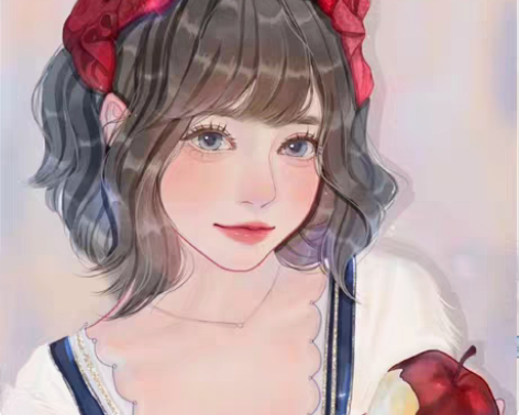 手绘头像定制原创画师约稿q版情侣真人照片代...