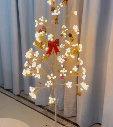 包邮SDJ圣诞树灯ins新年装饰灯网红房间...