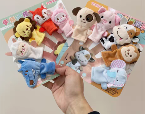 转卖幼儿园故事教具宝宝手偶玩具儿童早教布偶...