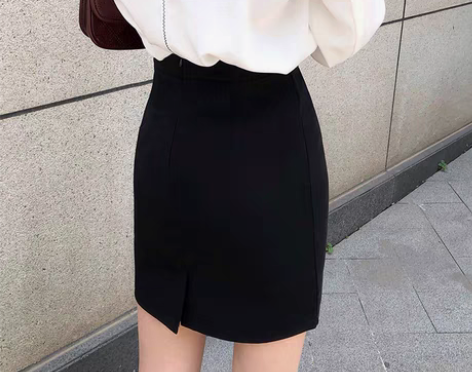 转卖春夏职业裙半身裙女一步裙包臀短裙西装裙...