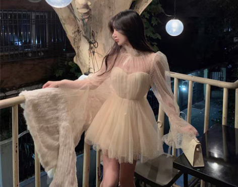 转卖Xuer Studio打底连衣裙女秋冬...
