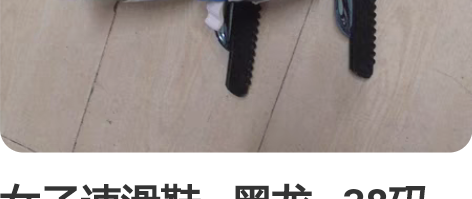 女子速滑鞋   黑龙   38码    几...