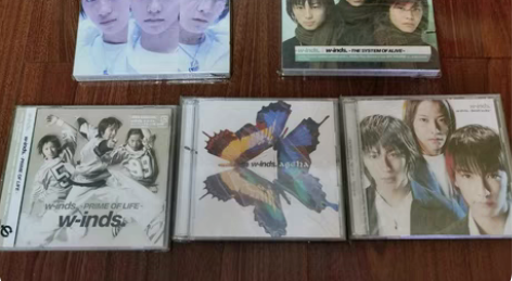 W-inds. 日版 CD 1-4张大碟 ...