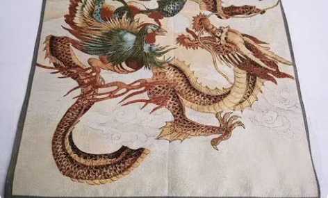 包邮【转让,全品)】高价买的,龙凤吉祥唐卡...