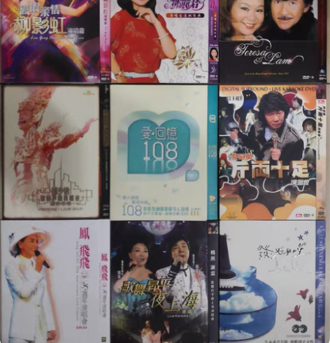 港台音乐DVD 个人收藏,保存完好 12元...