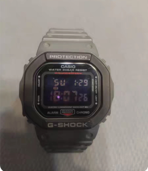 包邮卡西欧dw5610su手表，成色如图，...