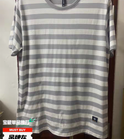 包邮真维斯品牌 男款短袖T恤 吊牌在...