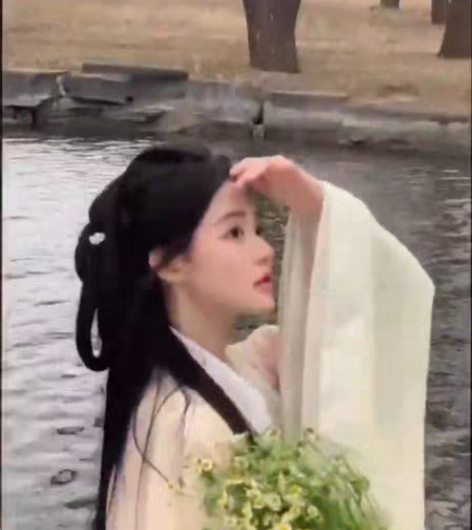 包邮【全新现货】神明少女魏晋风汉服女古风超...